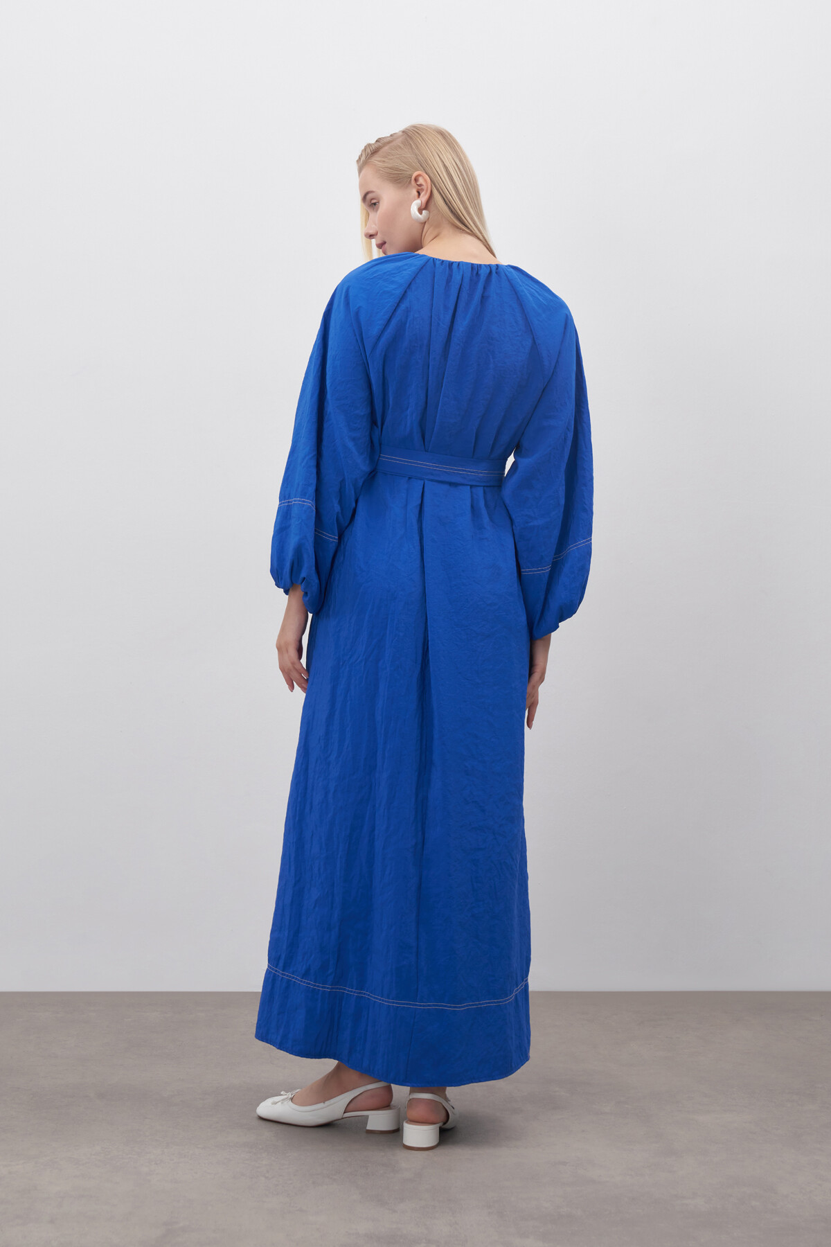 Dress with Stitching Detail