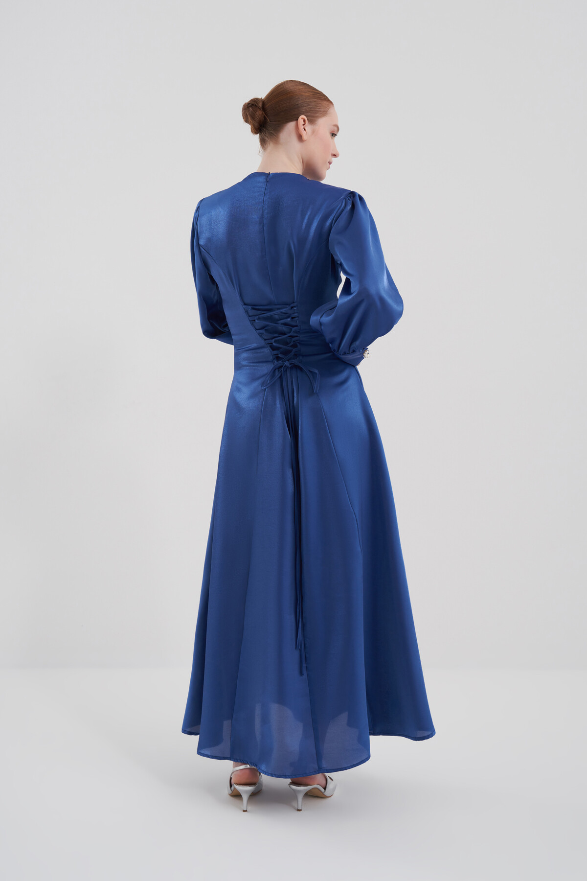 Lace Detailed Evening Dress