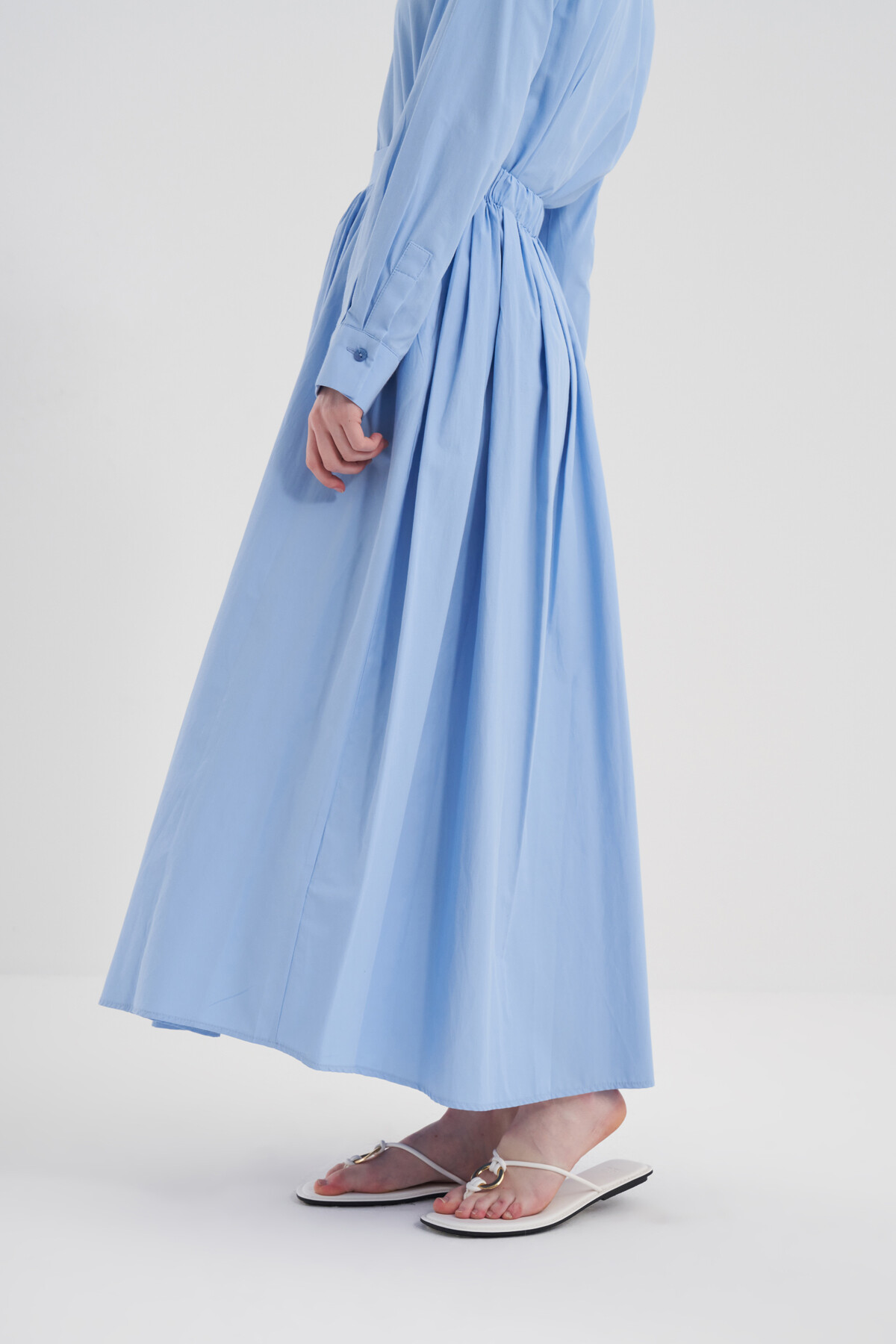 Poplin Pocket Detail Skirt