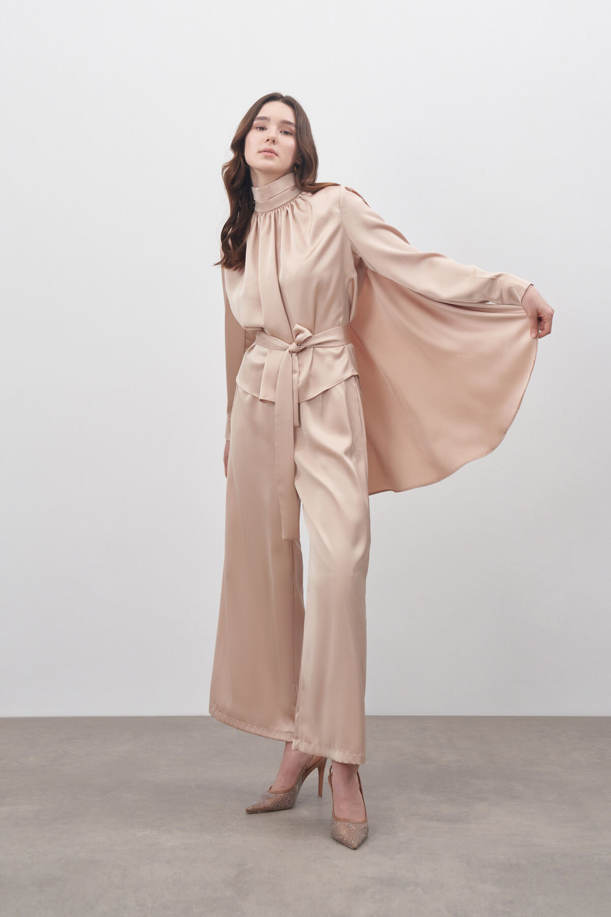 Double Suit with Cape