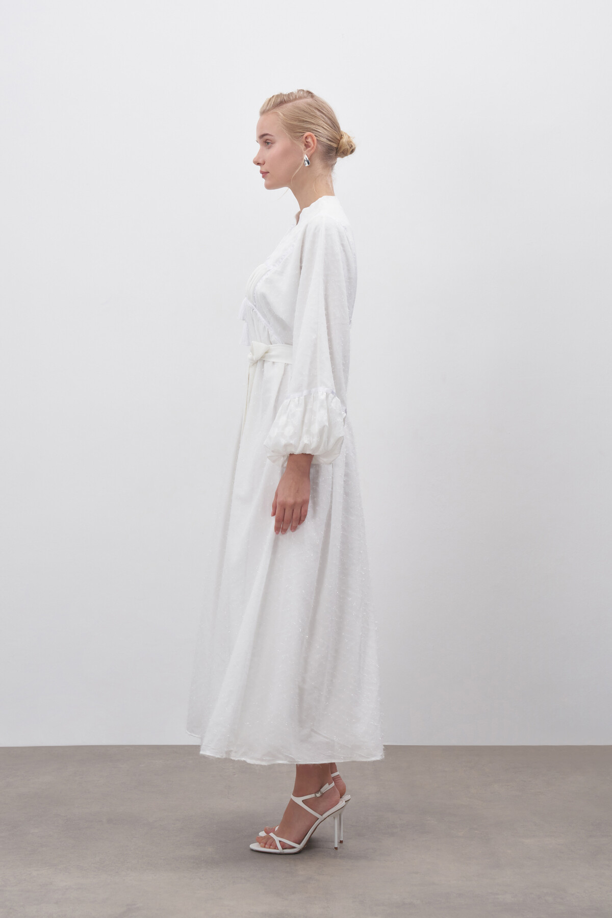 Glitter Chiffon Dress