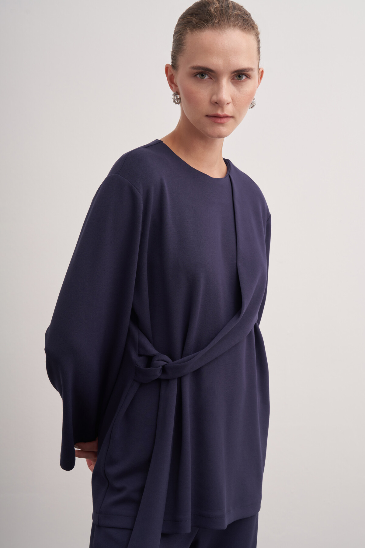 Double Suit with Closure Detail