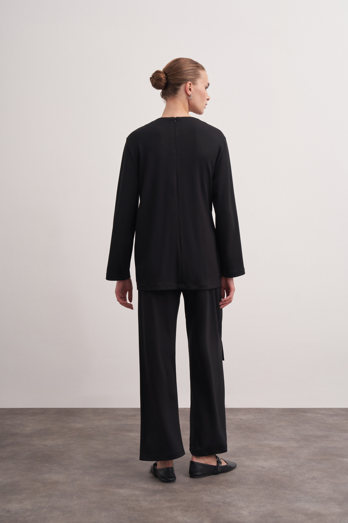 Double Suit with Closure Detail