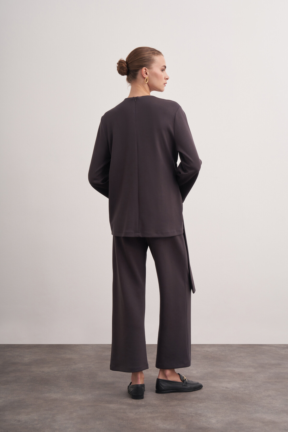 Double Suit with Closure Detail