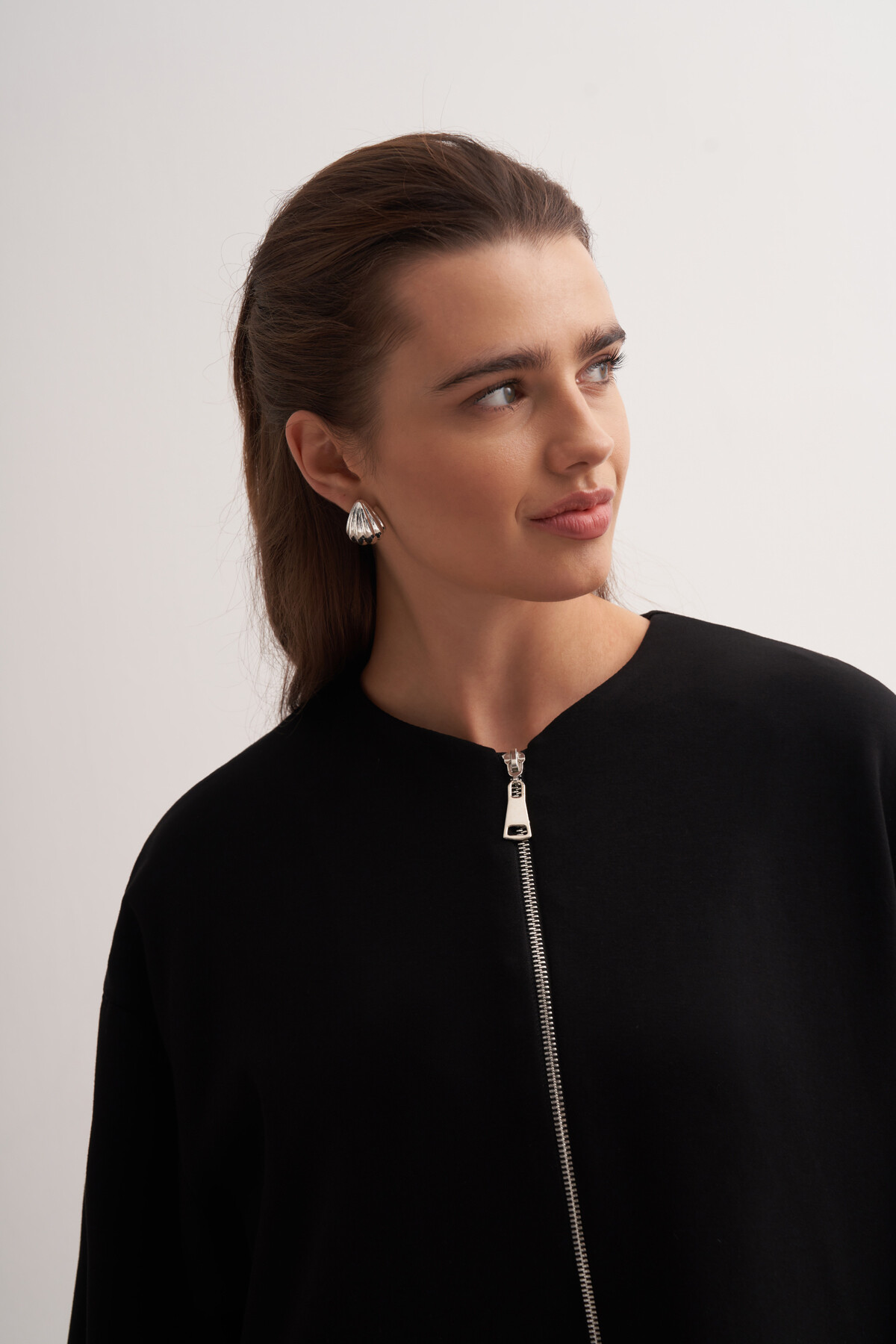 Double Suit with Balloon Detail