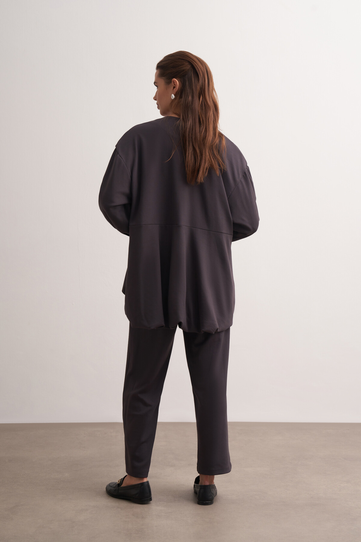 Double Suit with Balloon Detail