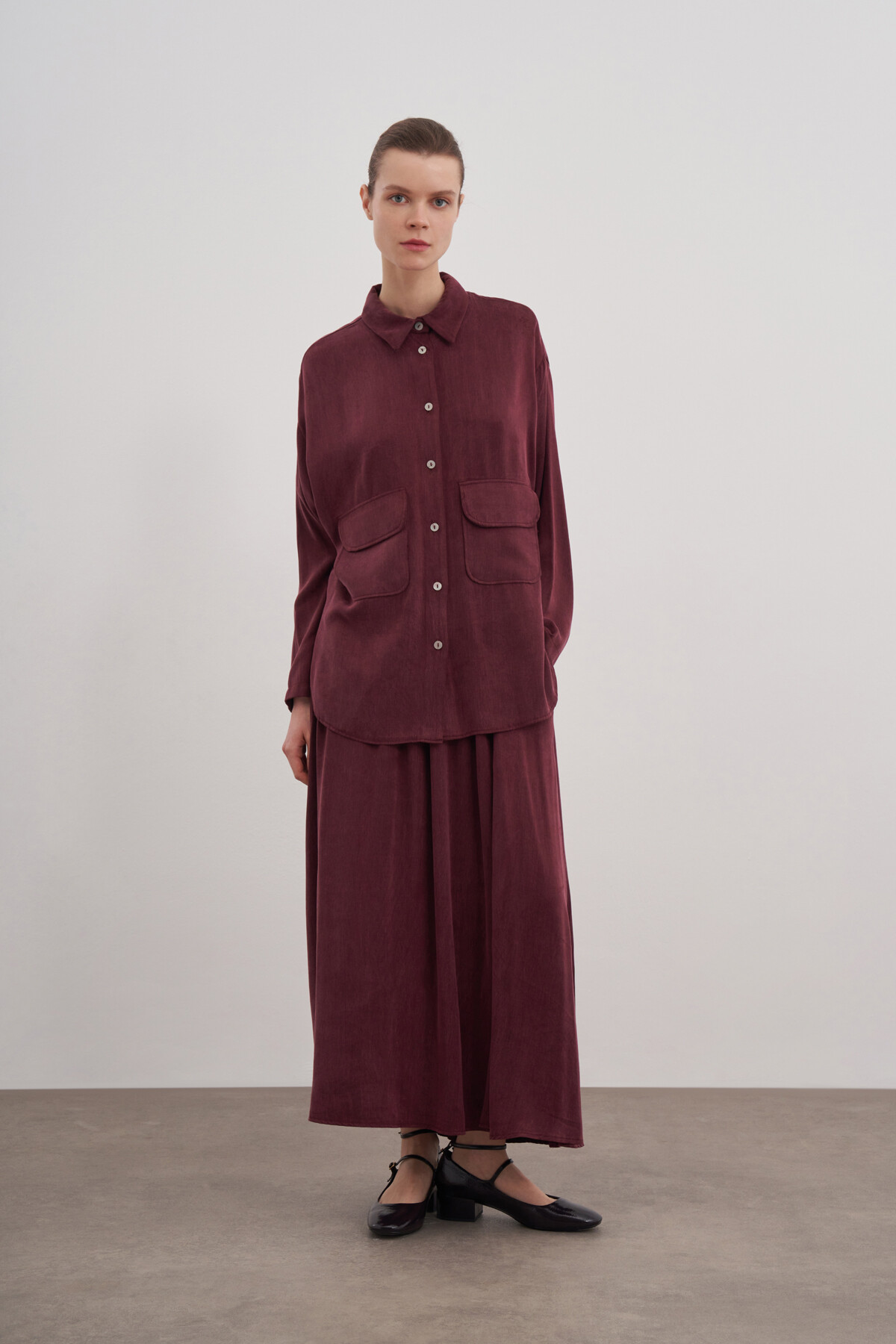 Double Suit with Bamboo Skirt