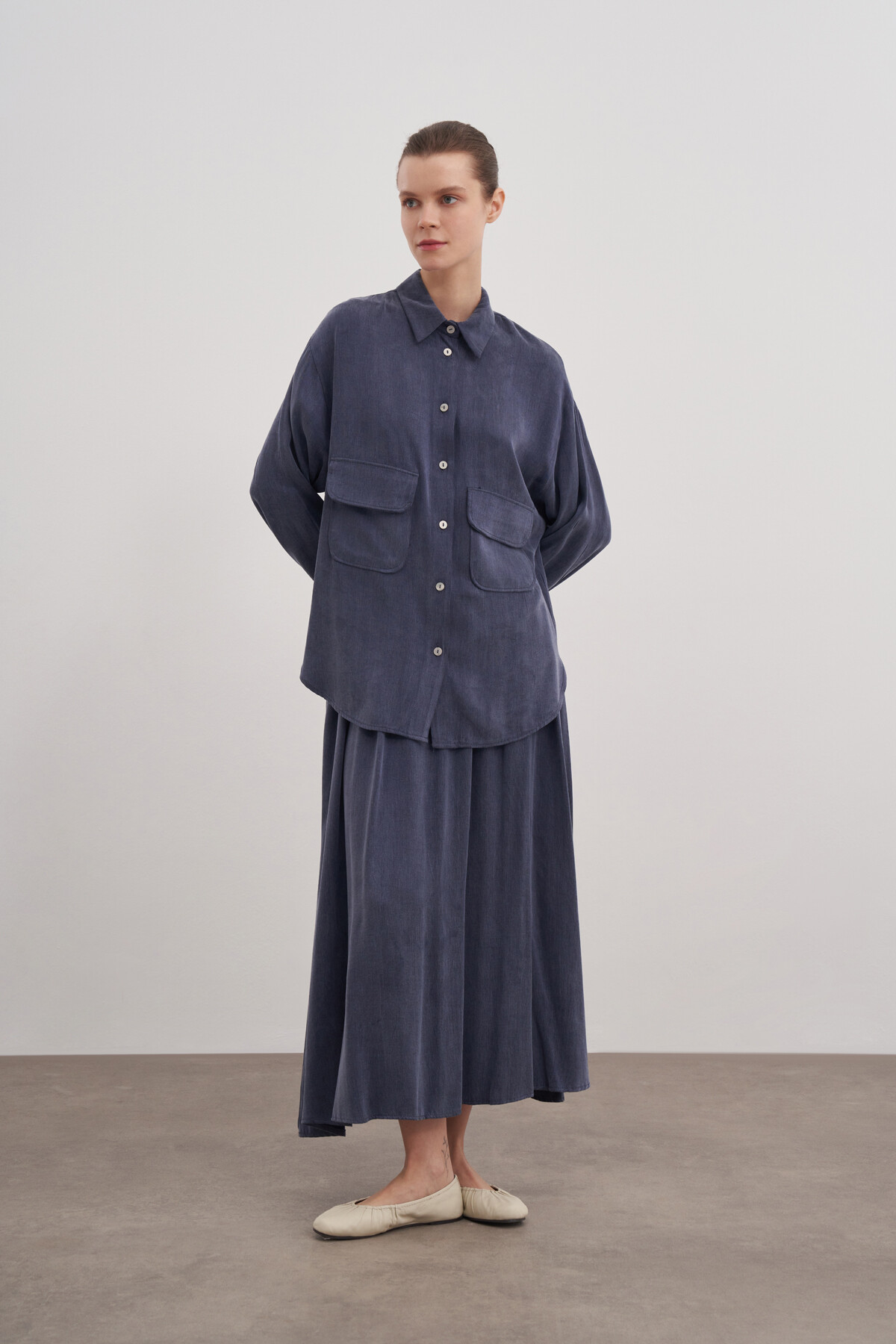 Double Suit with Bamboo Skirt