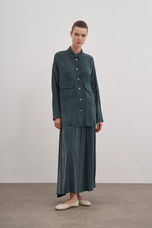 Double Suit with Bamboo Skirt