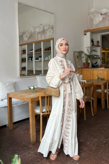 KALİMERA LINEN DRESS