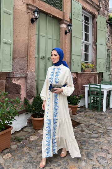 KALİMERA LINEN DRESS