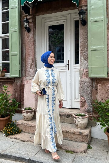 KALİMERA LINEN DRESS