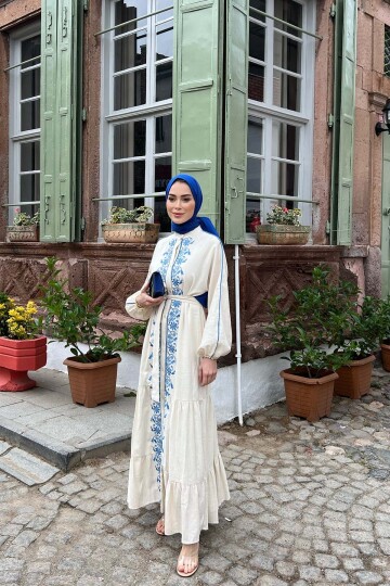 KALİMERA LINEN DRESS