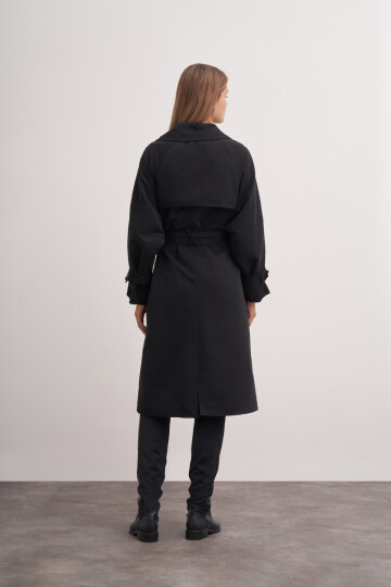 Classic Belted Trench Coat