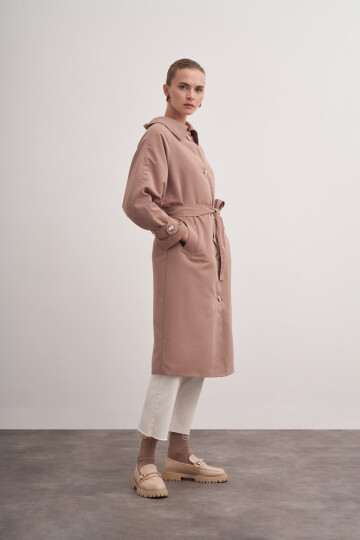 Classic Belted Trench Coat