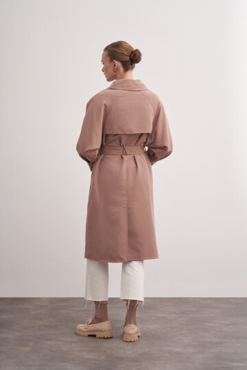 Classic Belted Trench Coat