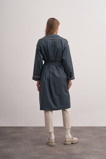 Shepherds Stitched Trench Coat