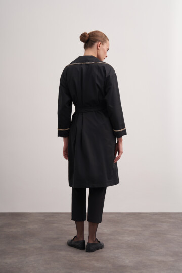 Shepherds Stitched Trench Coat