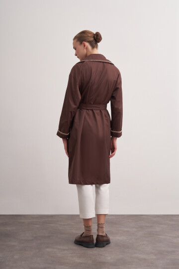 Shepherds Stitched Trench Coat