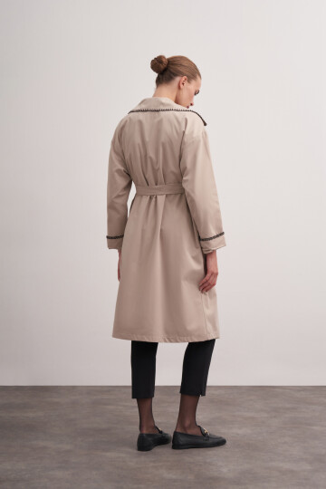 Shepherds Stitched Trench Coat