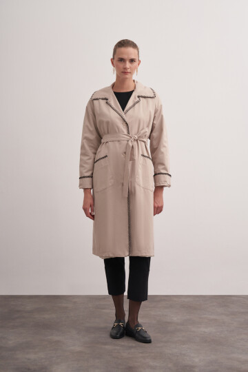 Shepherds Stitched Trench Coat