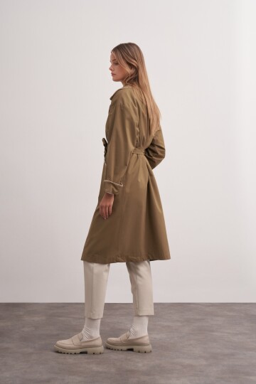 Shepherds Stitched Trench Coat