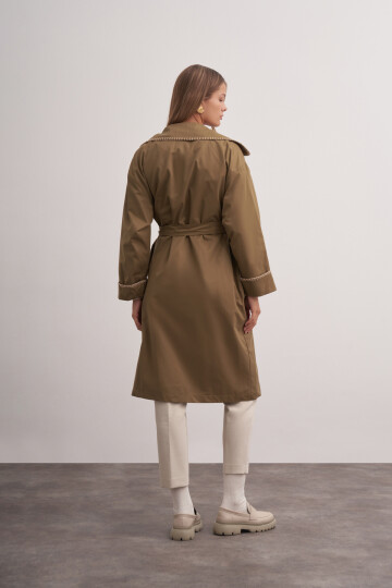 Shepherds Stitched Trench Coat