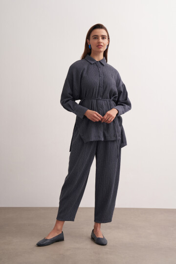 Wrap Belted Double Suit