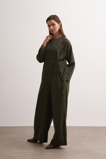 Jumpsuit with Tie Detail