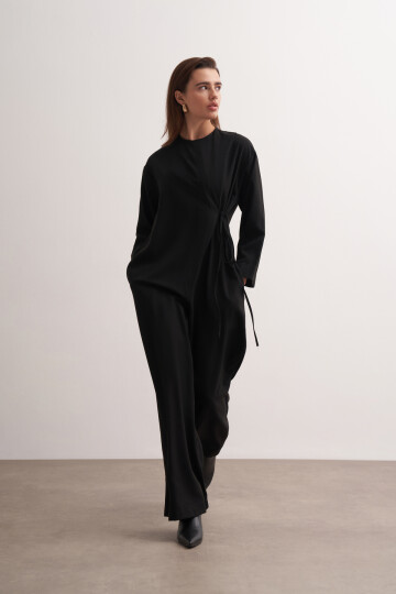 Jumpsuit with Tie Detail